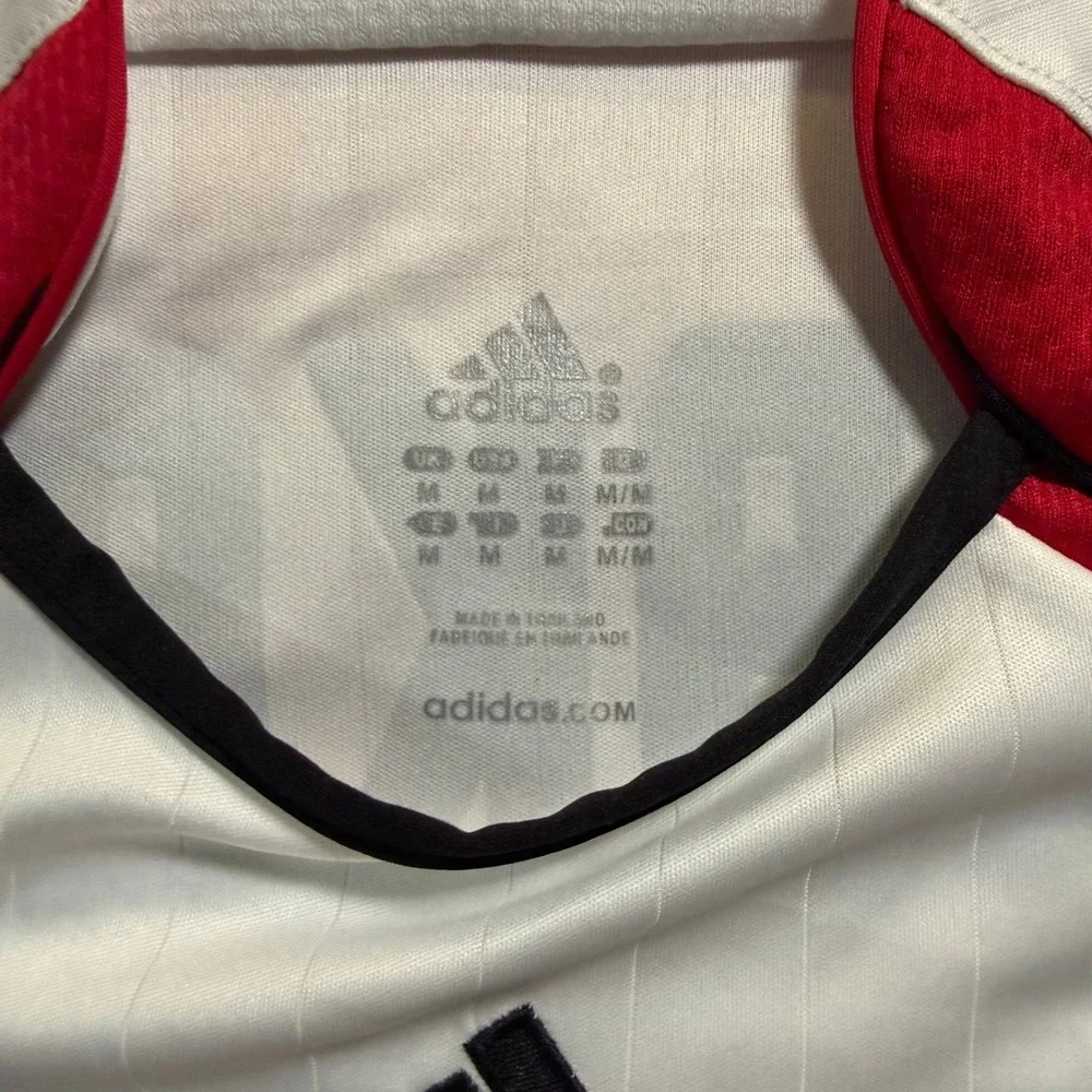 Adidas AC Milan 2007 Champions League Final Kaka 22 Jersey White Men Large